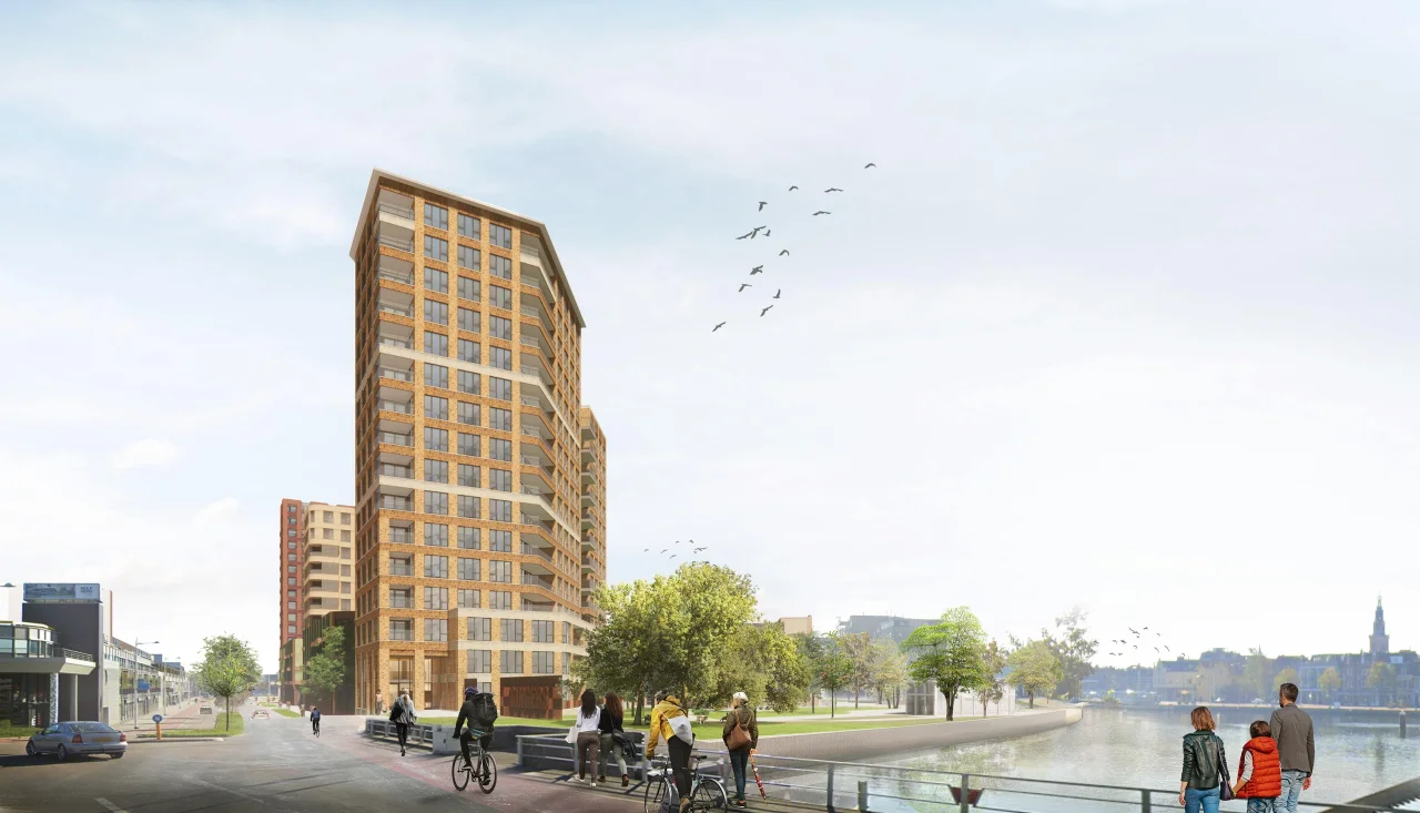 Tweelingtorens voor Ringerskwartier Alkmaar