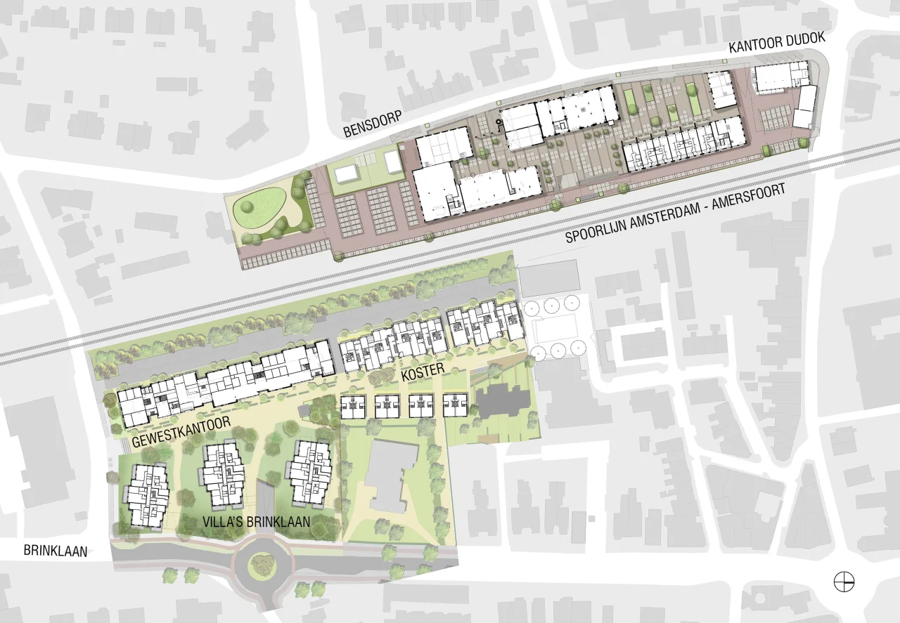 LEVS Spoorzone Bussum situatie