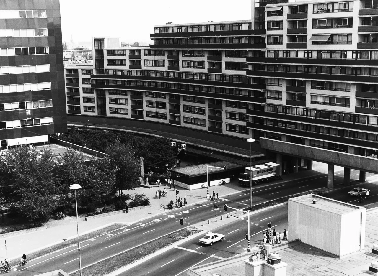 LEVS Koningsplein 1980 foto Dré van den Bogaard min