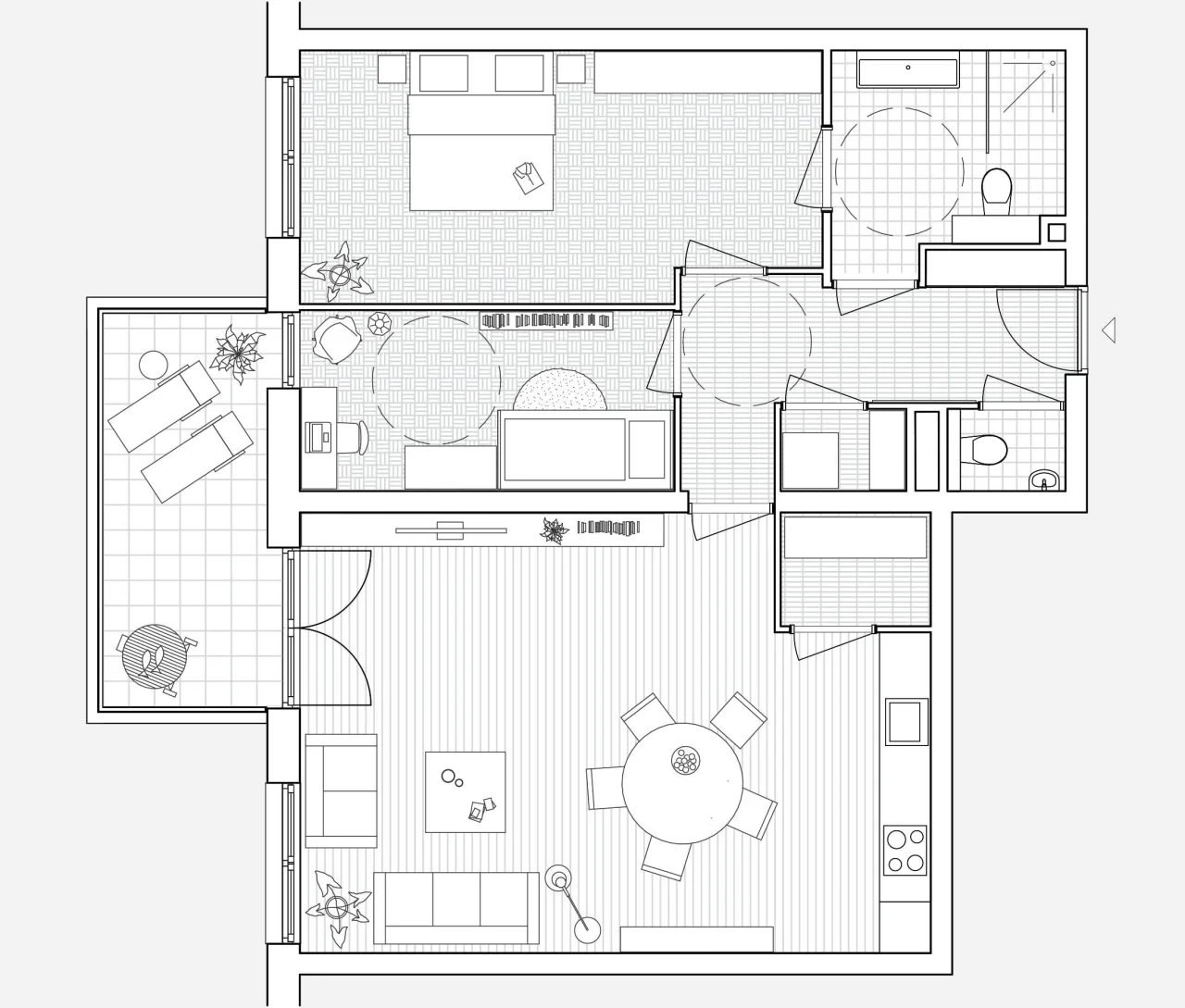LEVS Robijnhof zorgwoning grijs min