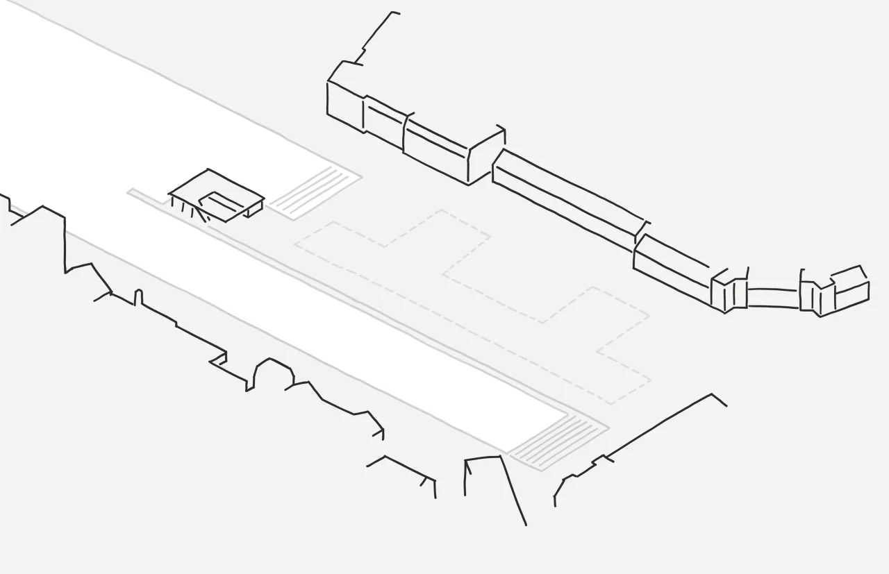LEVS Piushaven concept stedenbouw grijs