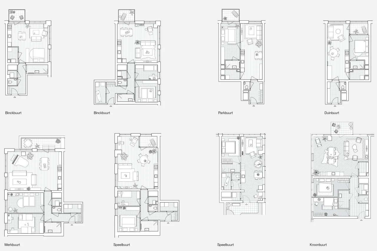 LEVS The Blox woningen nieuw grijs min