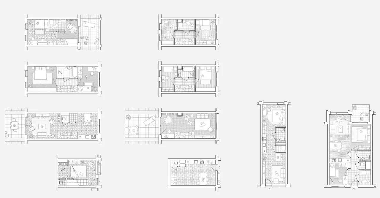 LEVS De Caai woningen grijs min