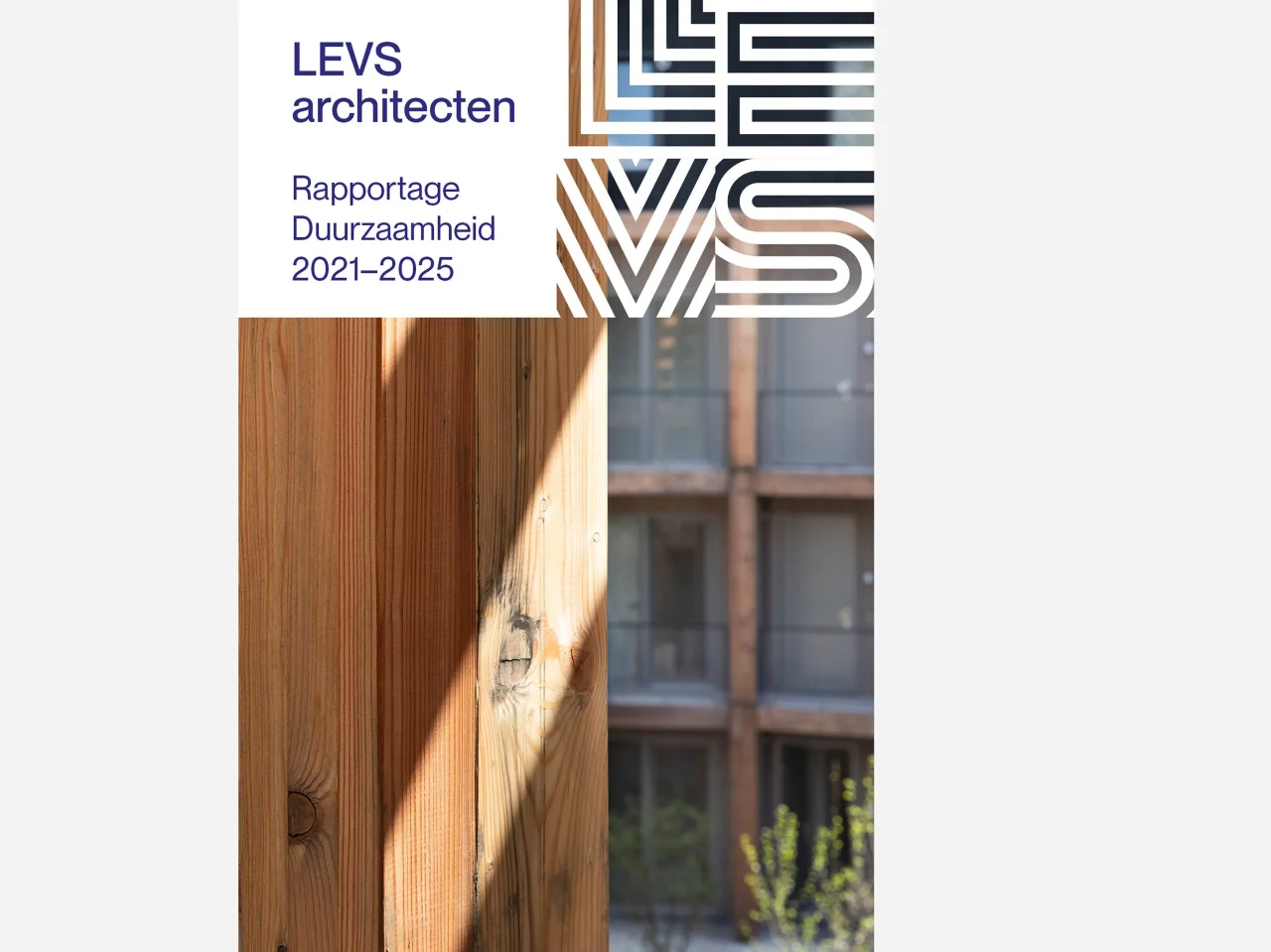 LEVS Rapportage Duurzaamheid cover2