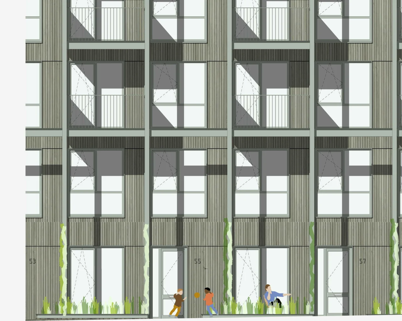 LEVS Strandeiland M3 geveldetail2 Stadsblok min