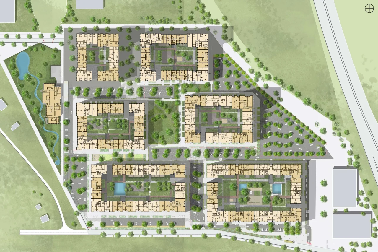 LEVS Vidnoye site plan min