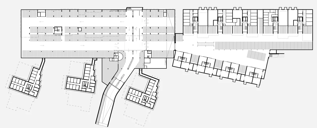 180227 parkeergarage Spoorzone Brinklaan grijs