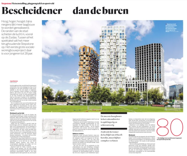 Stepstone geprezen om bescheidenheid in Het Parool