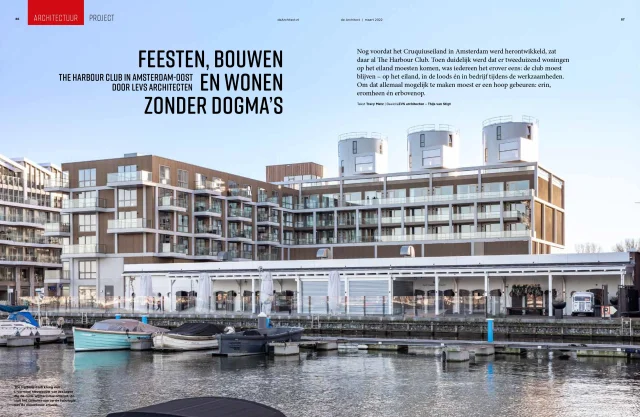 Tracy Metz in De Architect over Harbour Club