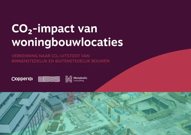 LEVS, Metabolic en Copper8 publiceren studie CO2 impact locatiekeuze