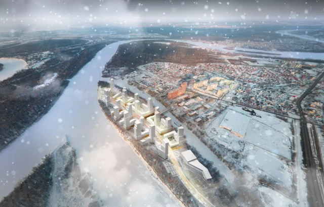 Urban Masterplan in Ufa, Russia