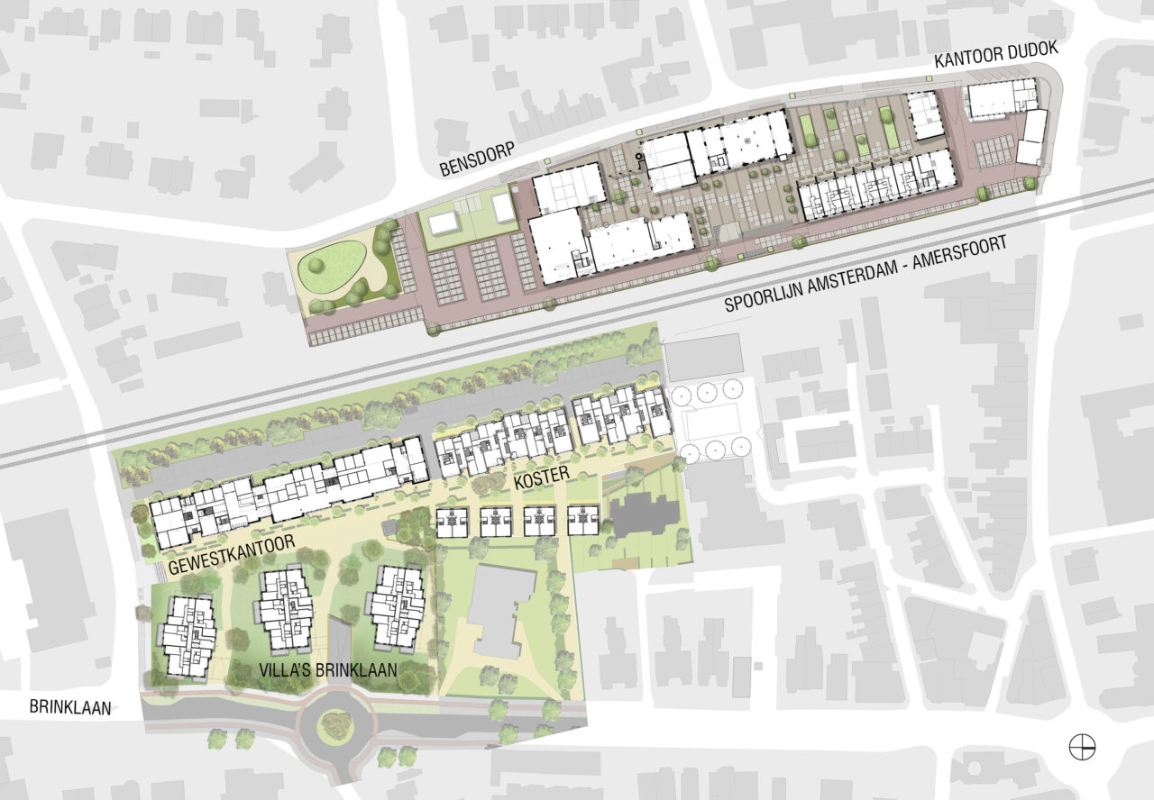 LEVS Spoorzone Bussum situatie