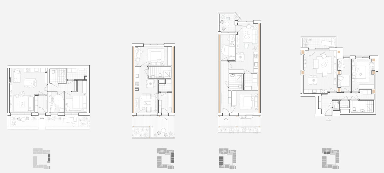 LEVS Boeierstraat appartementen grijs