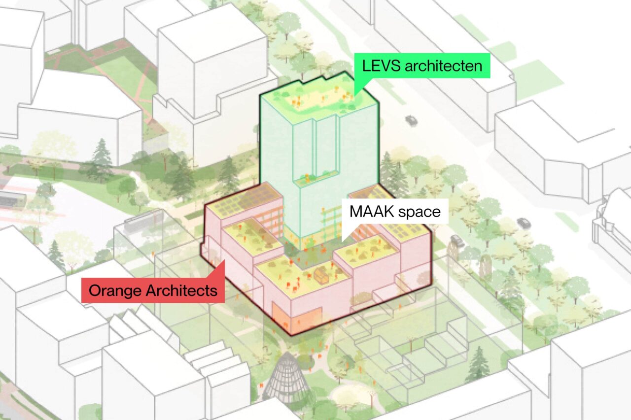 LEVS en Orange Architects werken samen in Nieuwegein