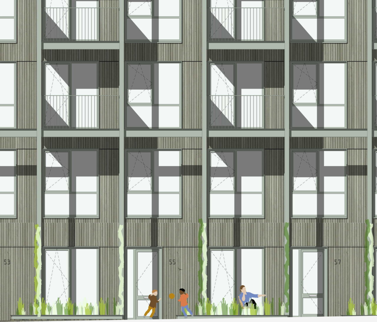 LEVS Strandeiland M3 geveldetail2 Stadsblok min