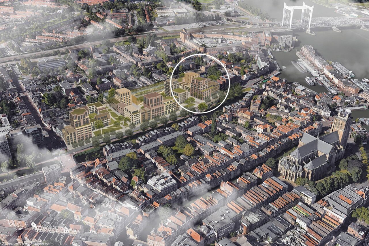 Spuiboulevard sfeeerbeeld Zwarte Hond ism gem Dordrecht min