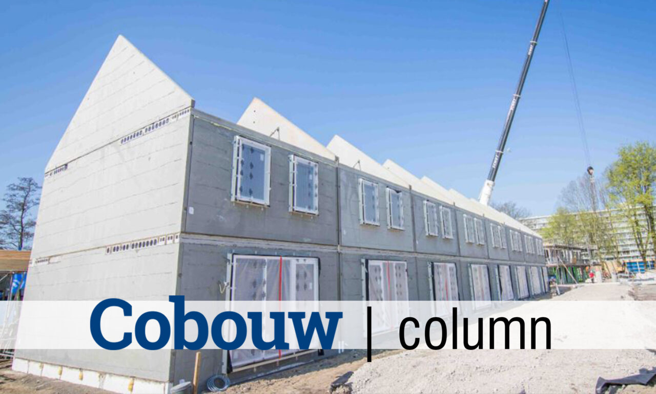 Column Adriaan Mout | Altijd woningnood