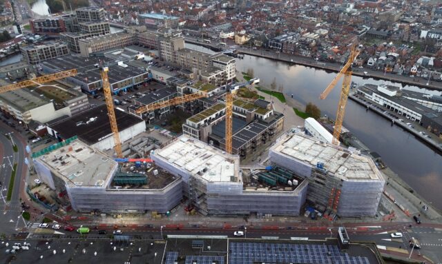 Silhouette Ringerskwartier wordt zichtbaar